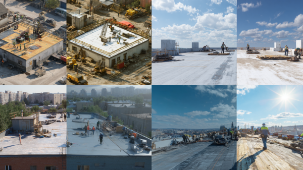 Разница подходов к монтажу плоских кровель в России и США