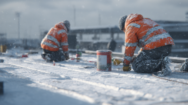 : можно ли выполнять работы при минусовых температурах?