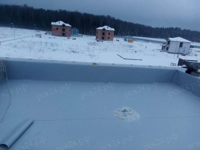 Кровля промышленного здания