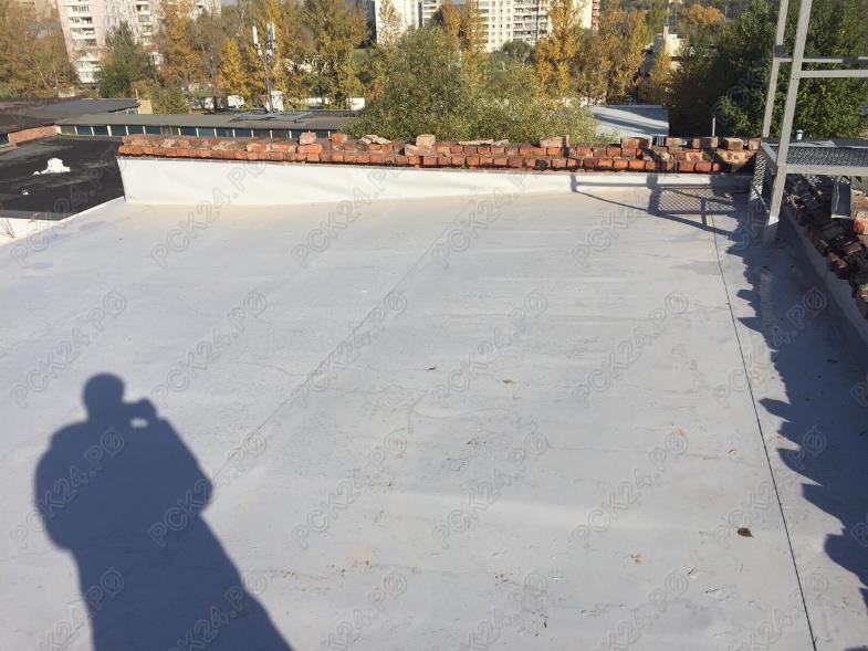 Монтаж плоской кровли в Москве