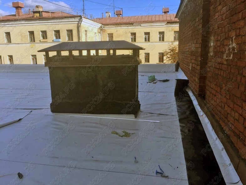 Строительство плоской кровли