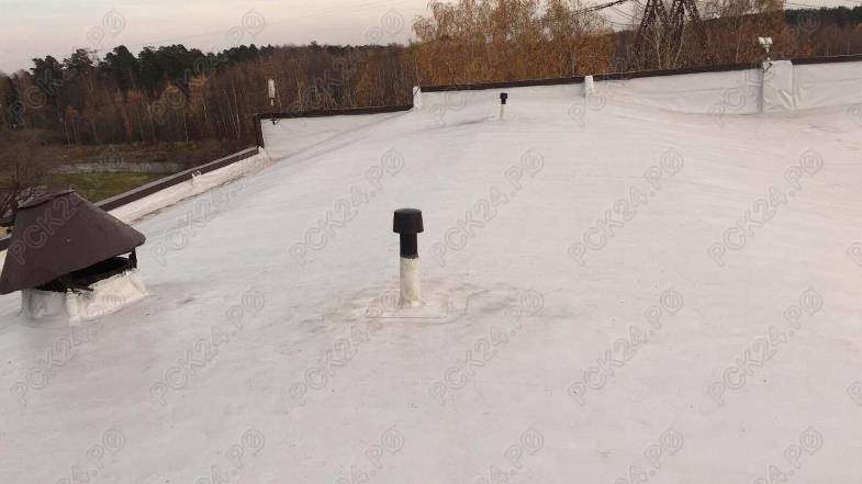 Кровля из ПВХ-мембраны